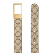 Ремень Gucci GG с прямоугольной пряжкой